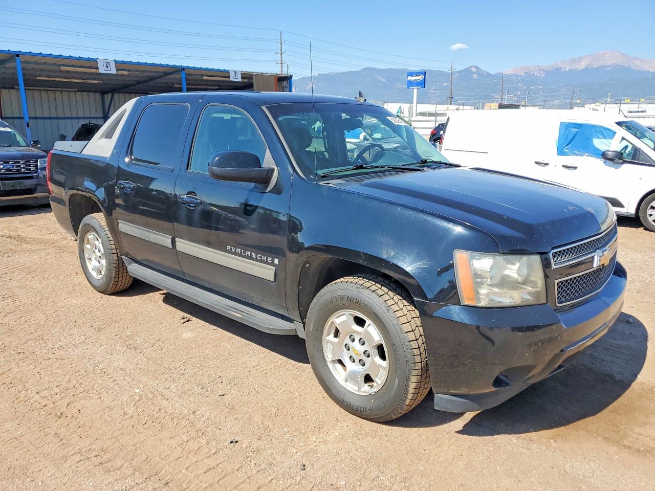 2009 Chevrolet Avalanche C1500 Lt Black vin: 3GNEC22J59G248730