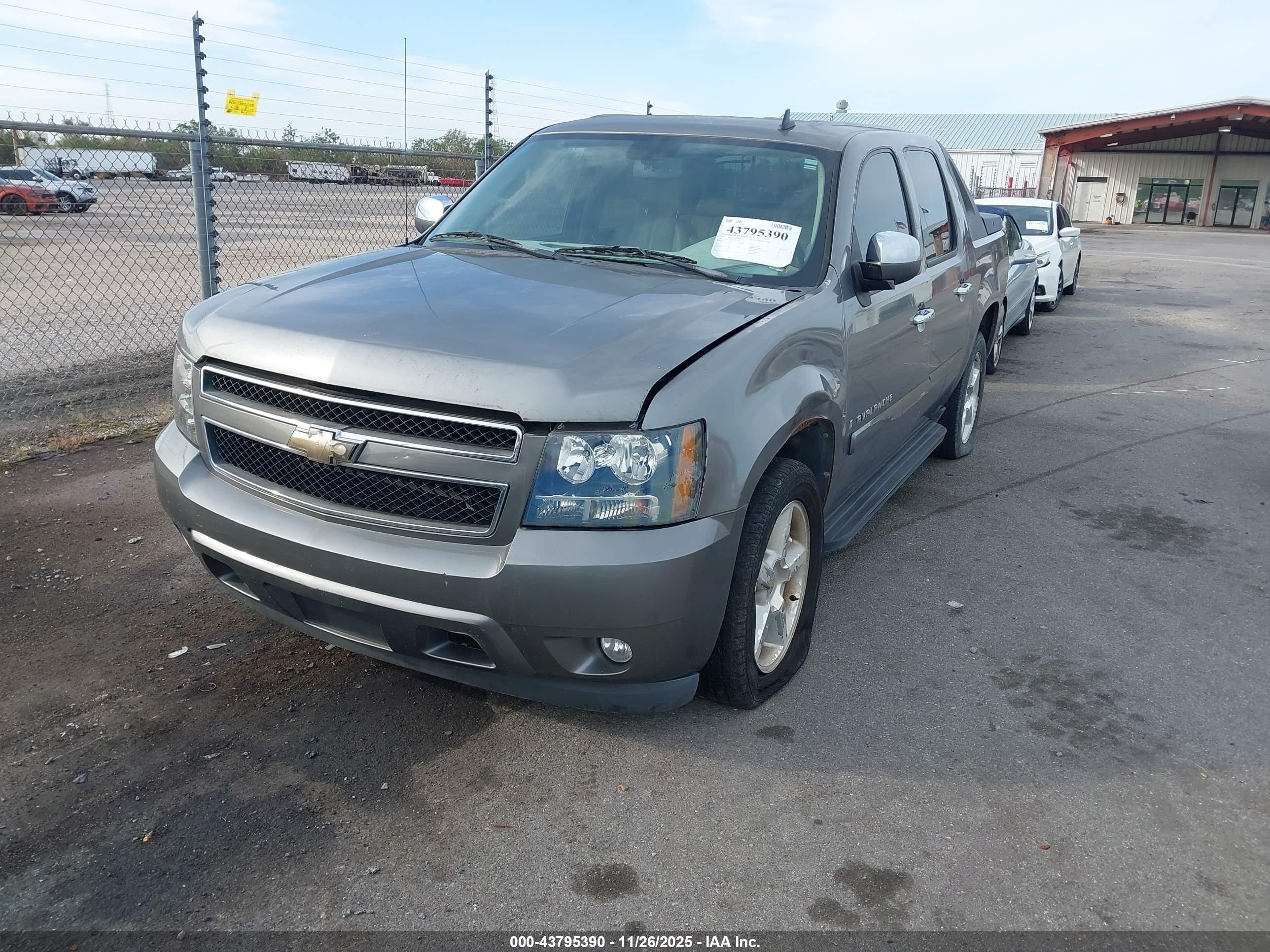 2009 Chevrolet Avalanche 1500 Lt2 Pewter vin: 3GNEC22JX9G177301