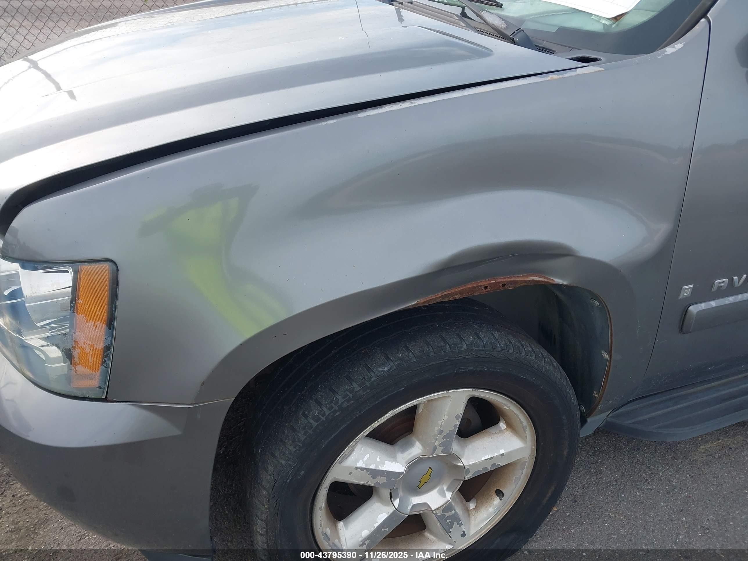 2009 Chevrolet Avalanche 1500 Lt2 Pewter vin: 3GNEC22JX9G177301