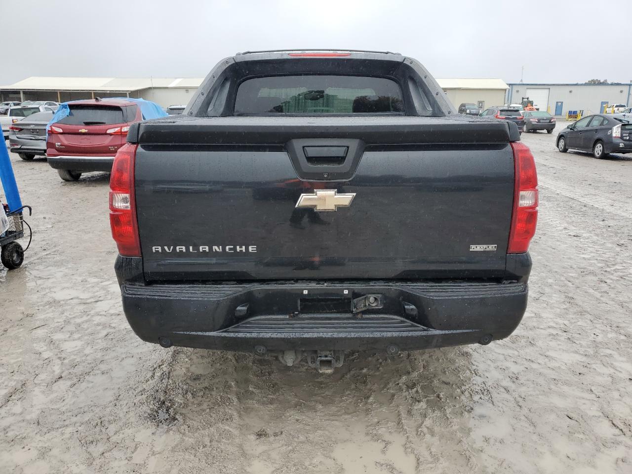2009 Chevrolet Avalanche C1500 Ltz Black vin: 3GNEC32049G160054