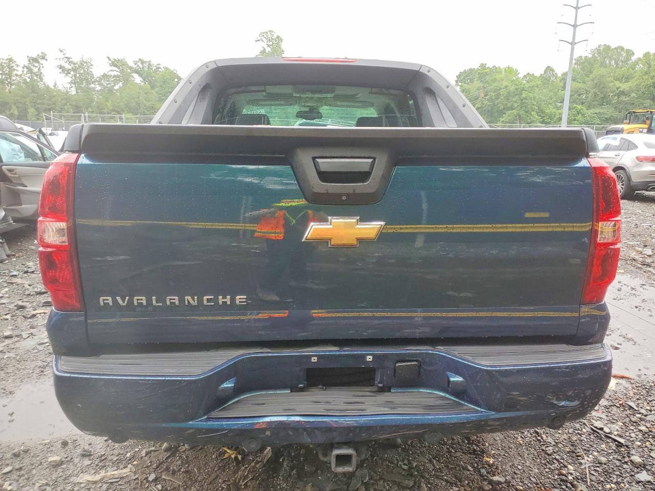 2007 Chevrolet Avalanche K1500 Blue vin: 3GNEK12367G111534
