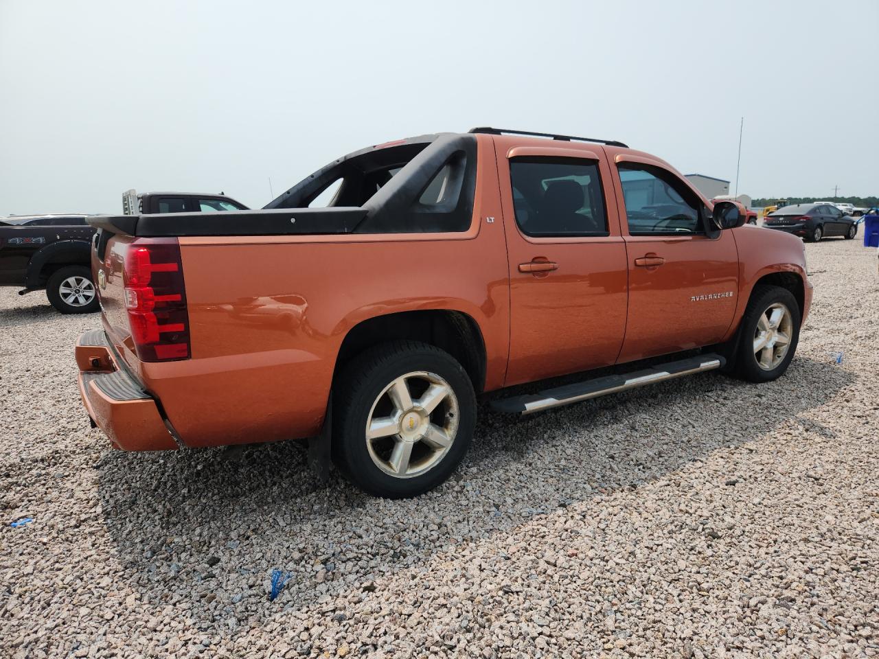 2007 Chevrolet Avalanche K1500 Orange vin: 3GNEK12387G111308