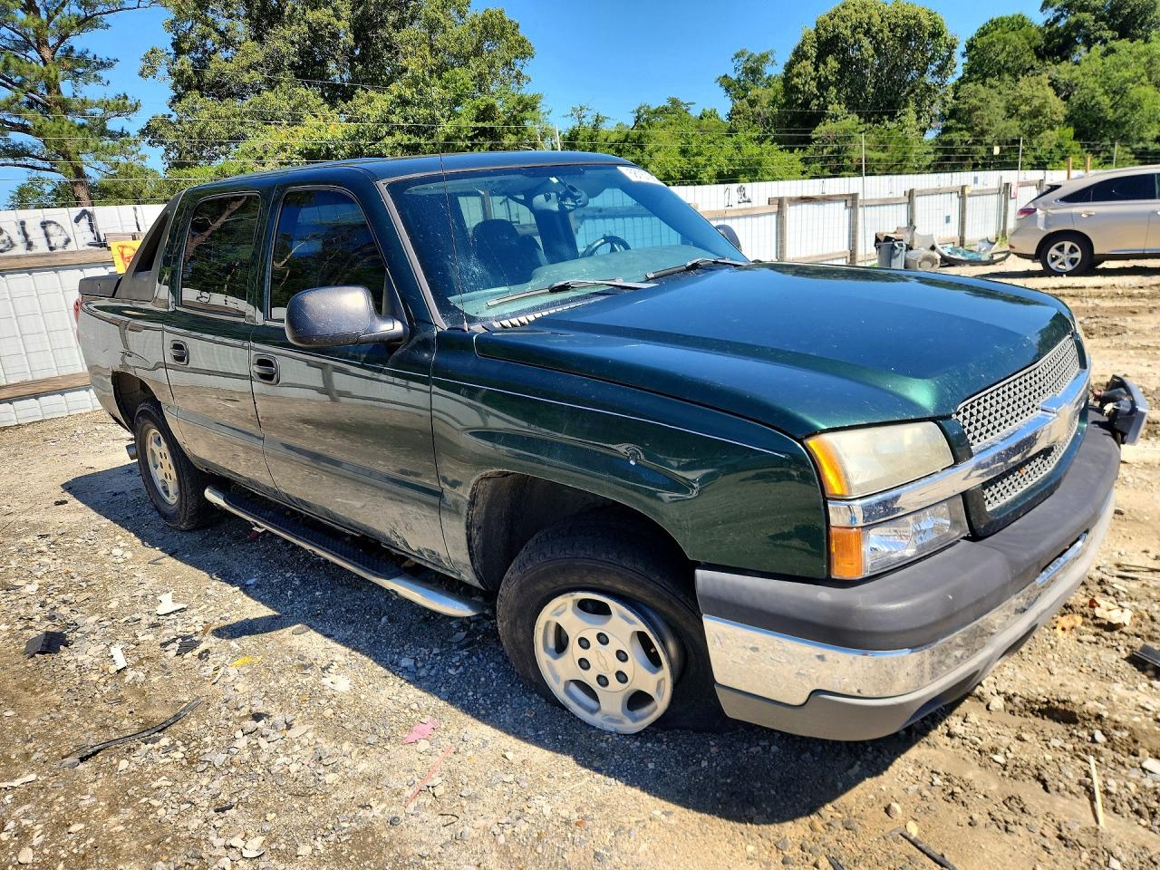 2004 Chevrolet Avalanche K1500 Green vin: 3GNEK12T04G142967