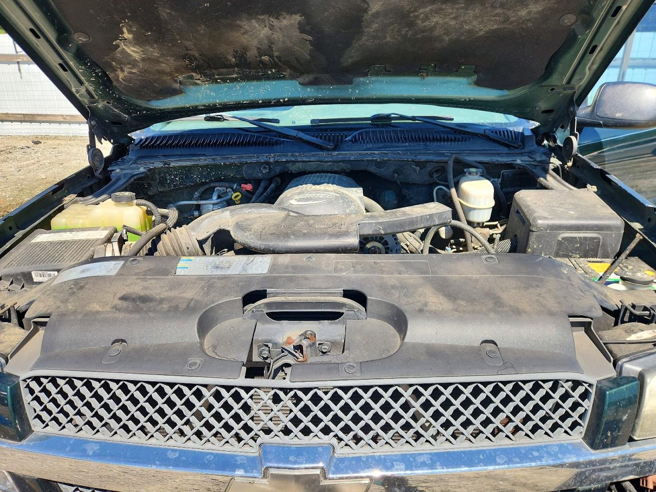2004 Chevrolet Avalanche K1500 Green vin: 3GNEK12T04G142967