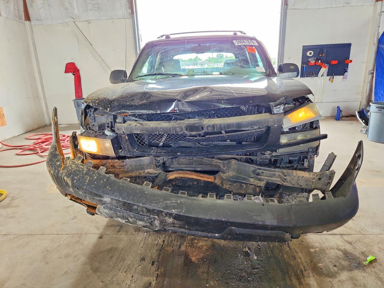 2004 Chevrolet Avalanche K1500 Black vin: 3GNEK12T04G181641