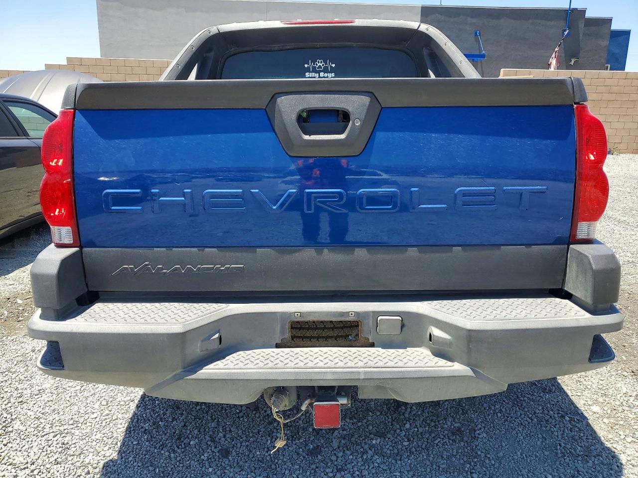 2004 Chevrolet Avalanche K1500 Blue vin: 3GNEK12T14G111033