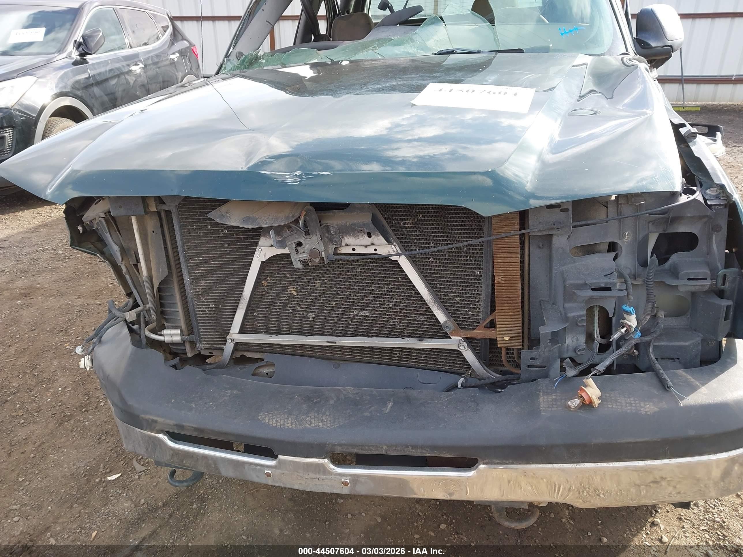 2004 Chevrolet Avalanche 1500   Зеленый vin: 3GNEK12T14G232595