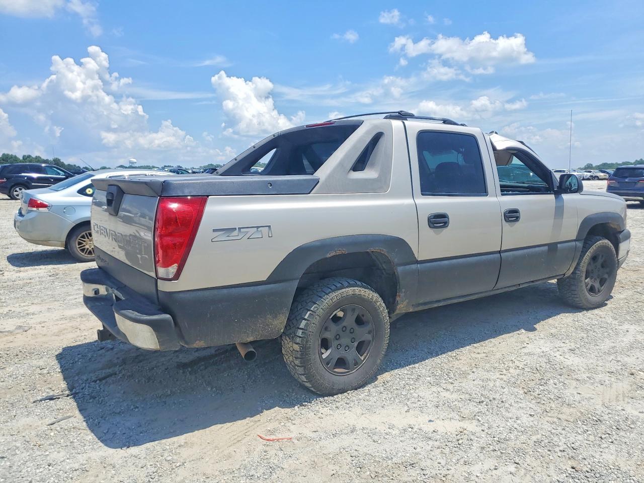 2004 Chevrolet Avalanche K1500 Tan vin: 3GNEK12T44G220294