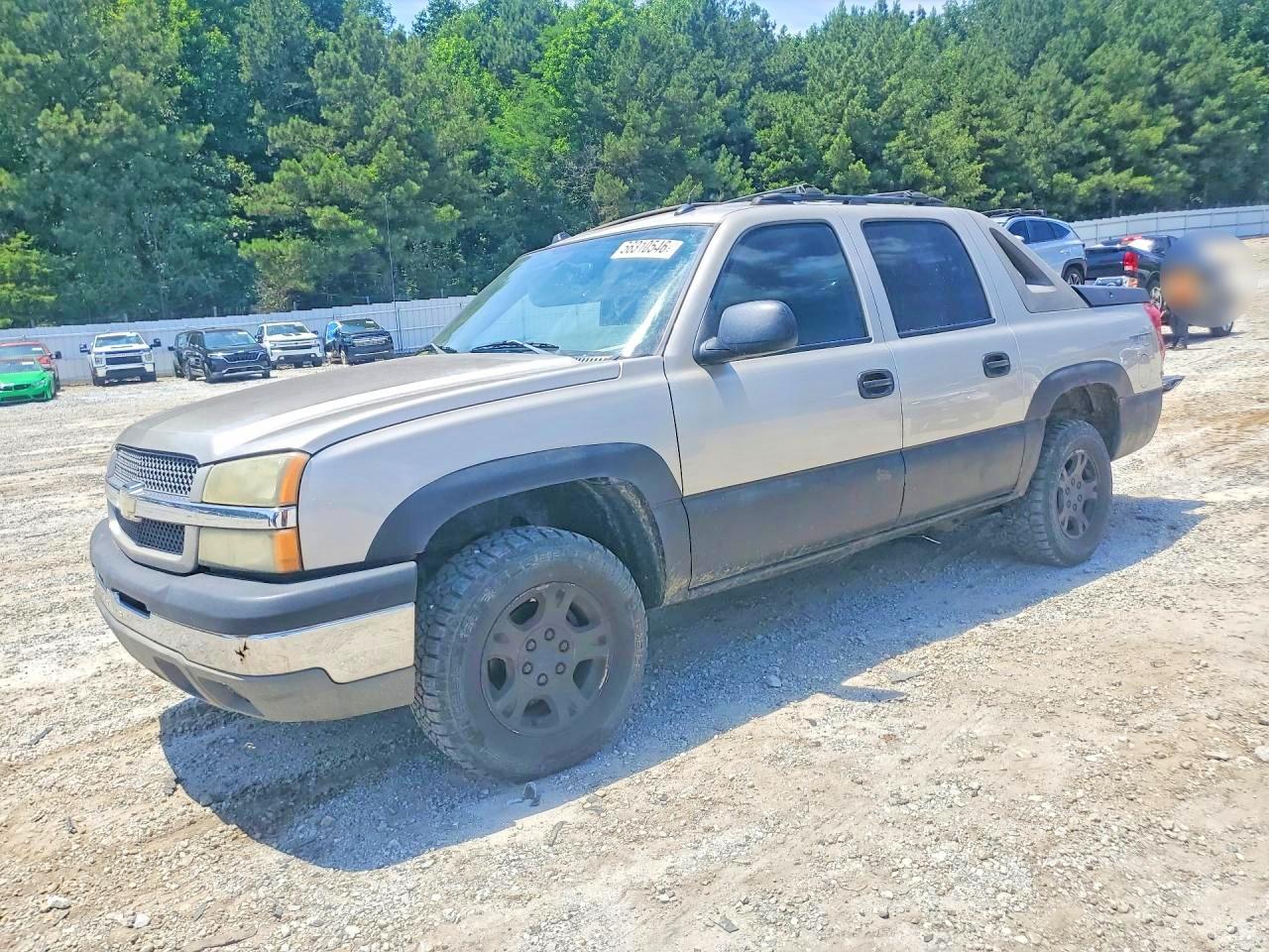 2004 Chevrolet Avalanche K1500 Tan vin: 3GNEK12T44G220294