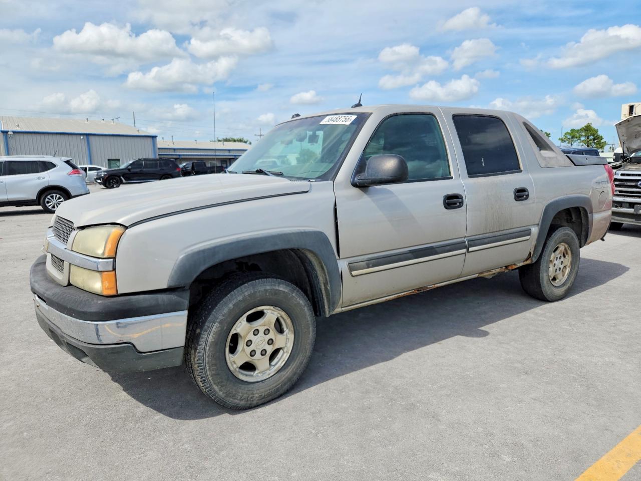 2004 Chevrolet Avalanche K1500 Silver vin: 3GNEK12T44G227956