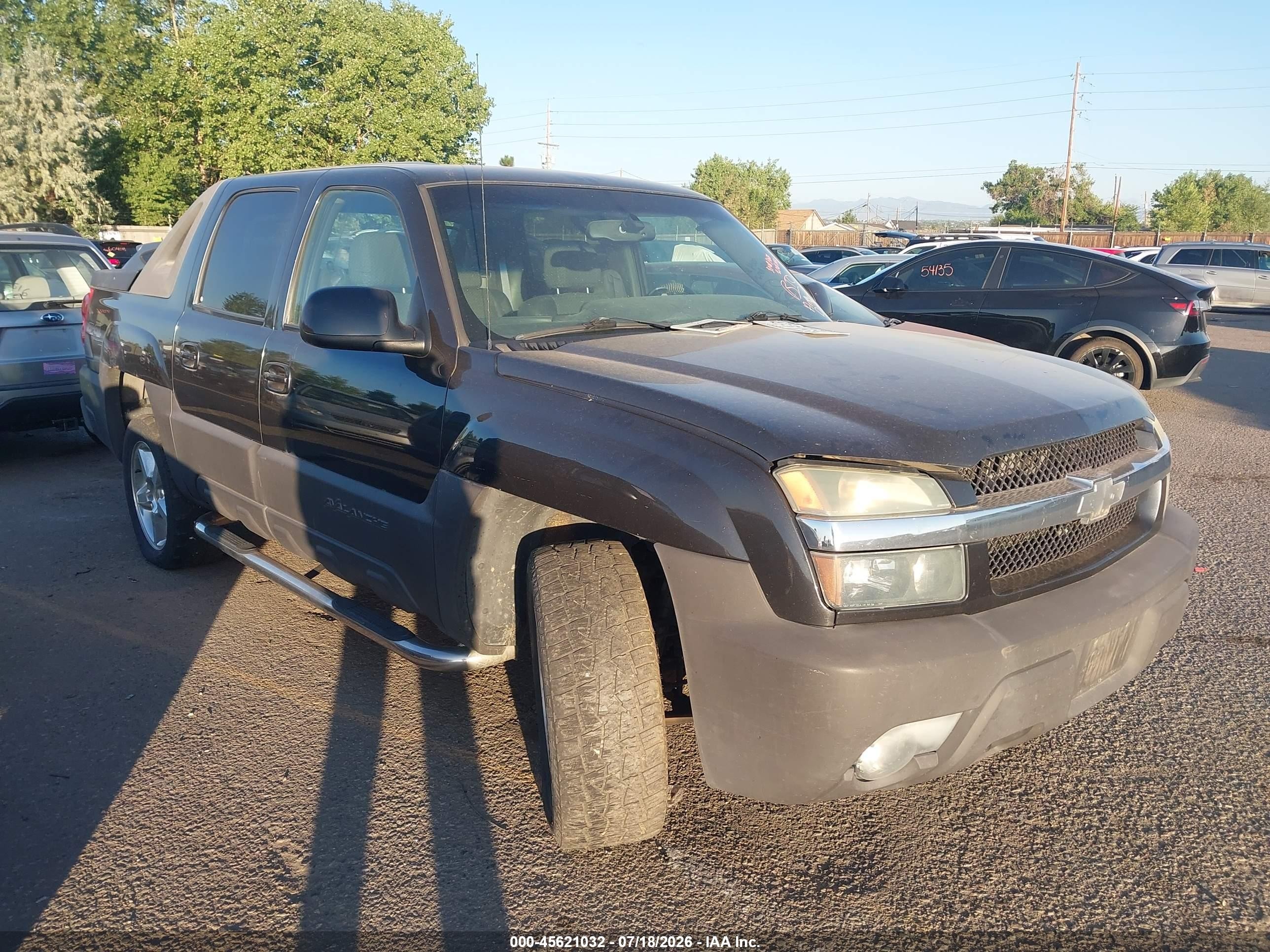 2004 Chevrolet Avalanche 1500   Black vin: 3GNEK12T54G113352