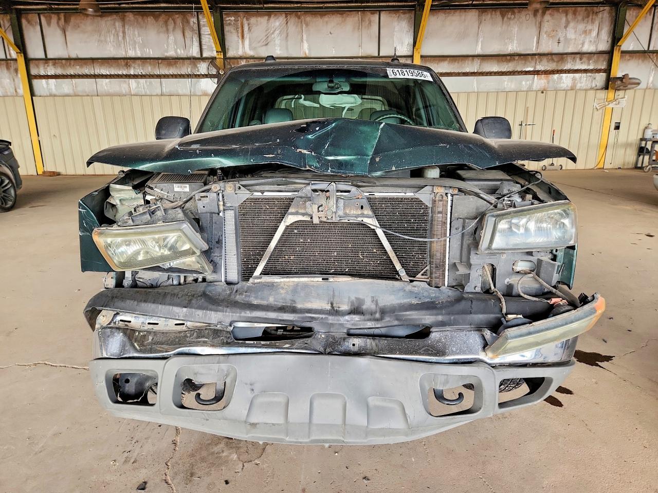 2004 Chevrolet Avalanche K1500 Green vin: 3GNEK12T54G171915