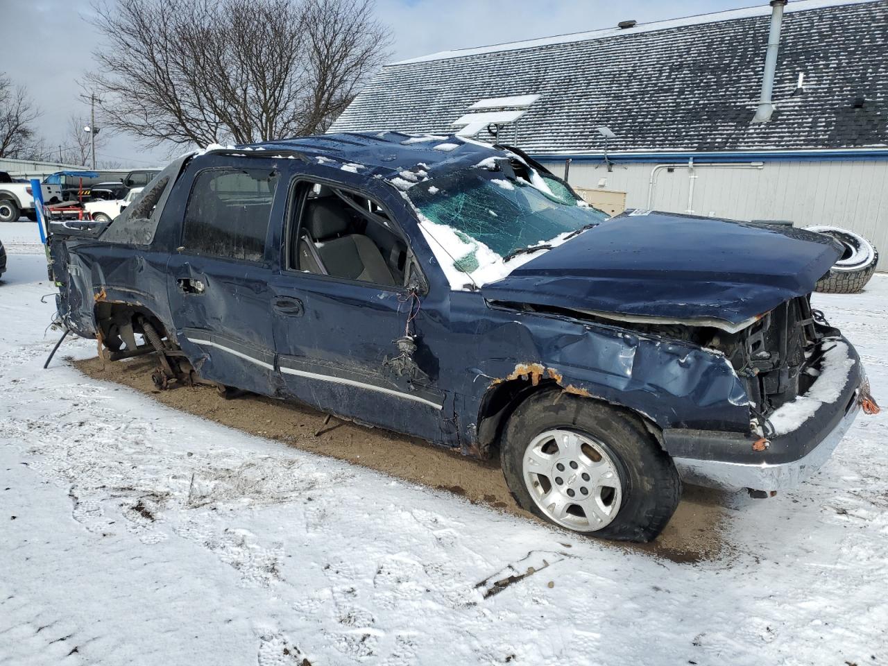 2004 Chevrolet Avalanche K1500 Blue vin: 3GNEK12T54G198922
