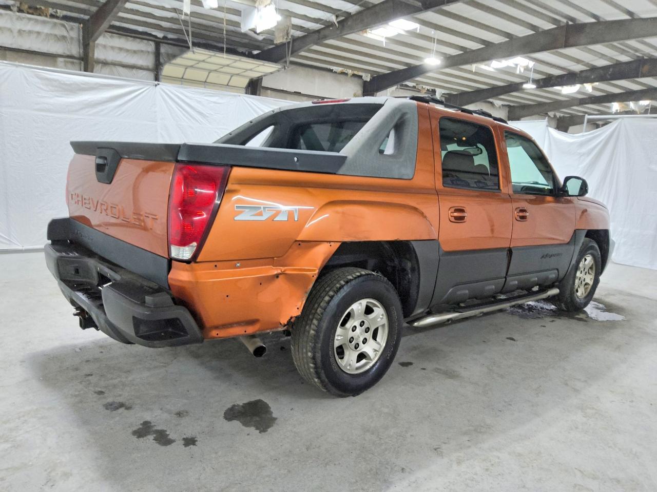 2004 Chevrolet Avalanche K1500 Orange vin: 3GNEK12T54G261422