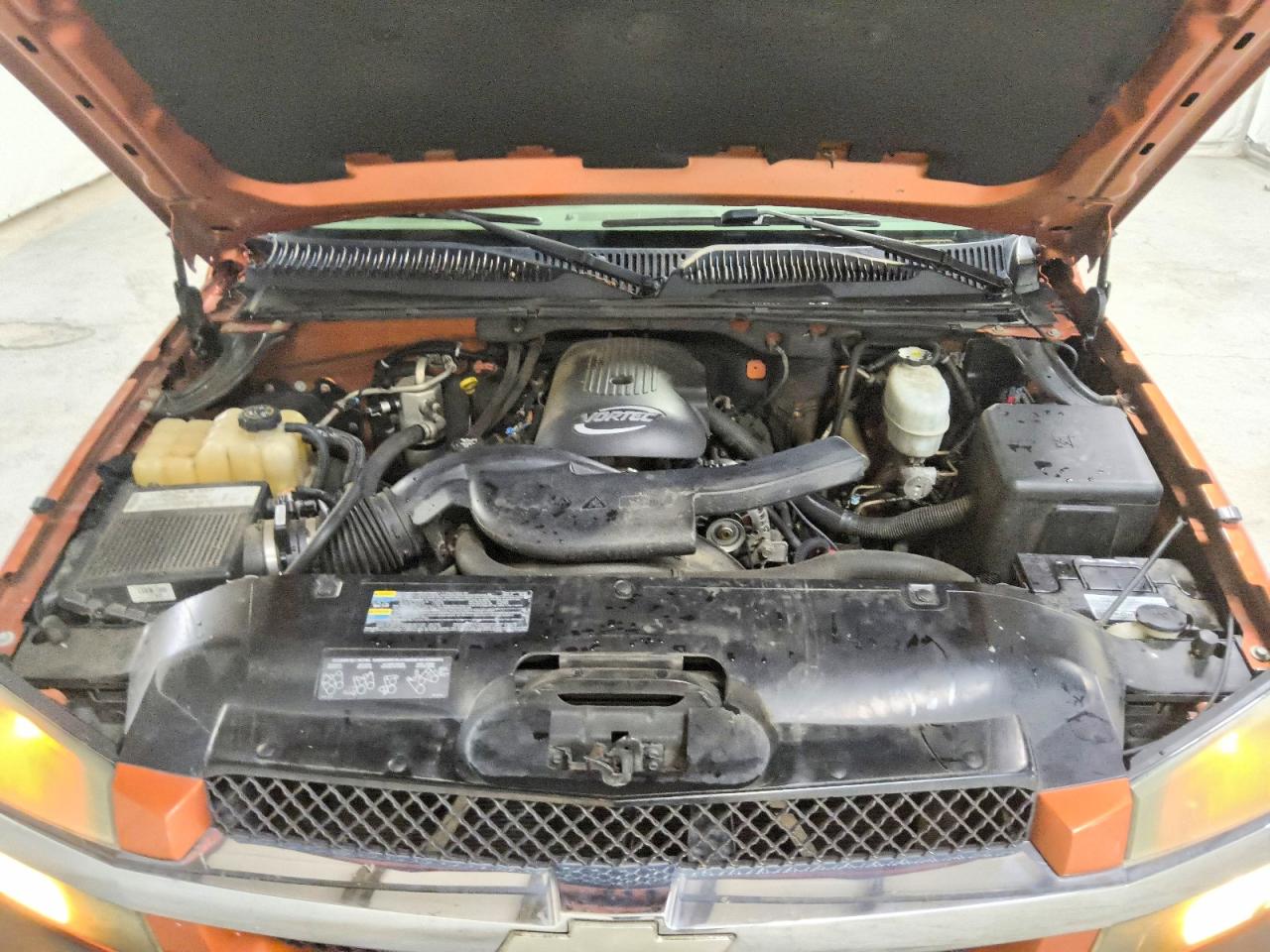 2004 Chevrolet Avalanche K1500 Orange vin: 3GNEK12T54G261422