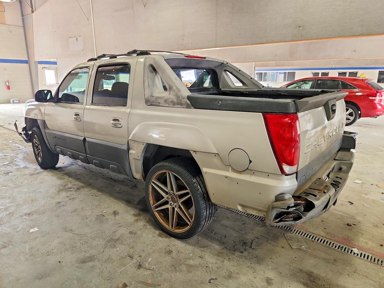 2004 Chevrolet Avalanche K1500 Gray vin: 3GNEK12T74G169258