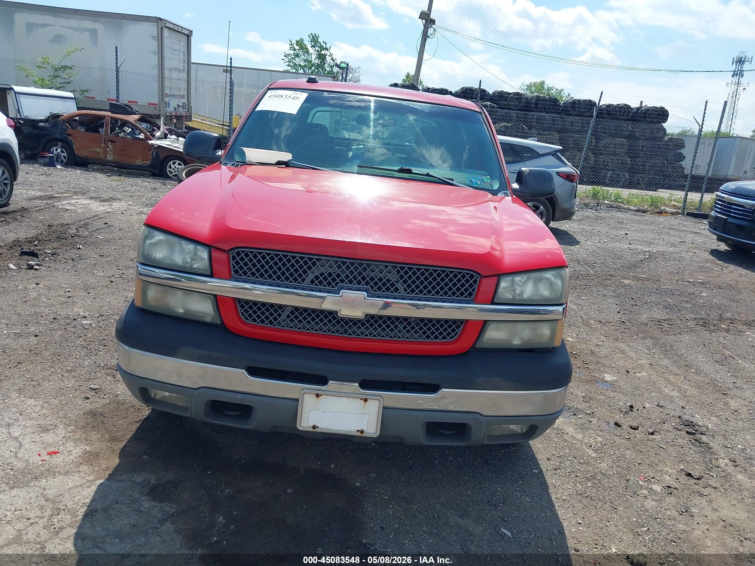 2004 Chevrolet Avalanche 1500   Red vin: 3GNEK12T74G272745