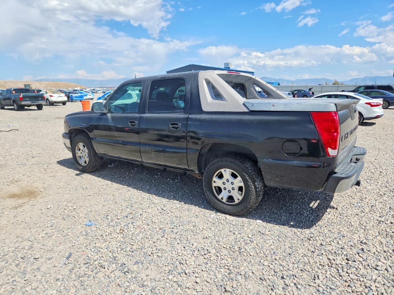 2004 Chevrolet Avalanche K1500 Black vin: 3GNEK12T74G335925