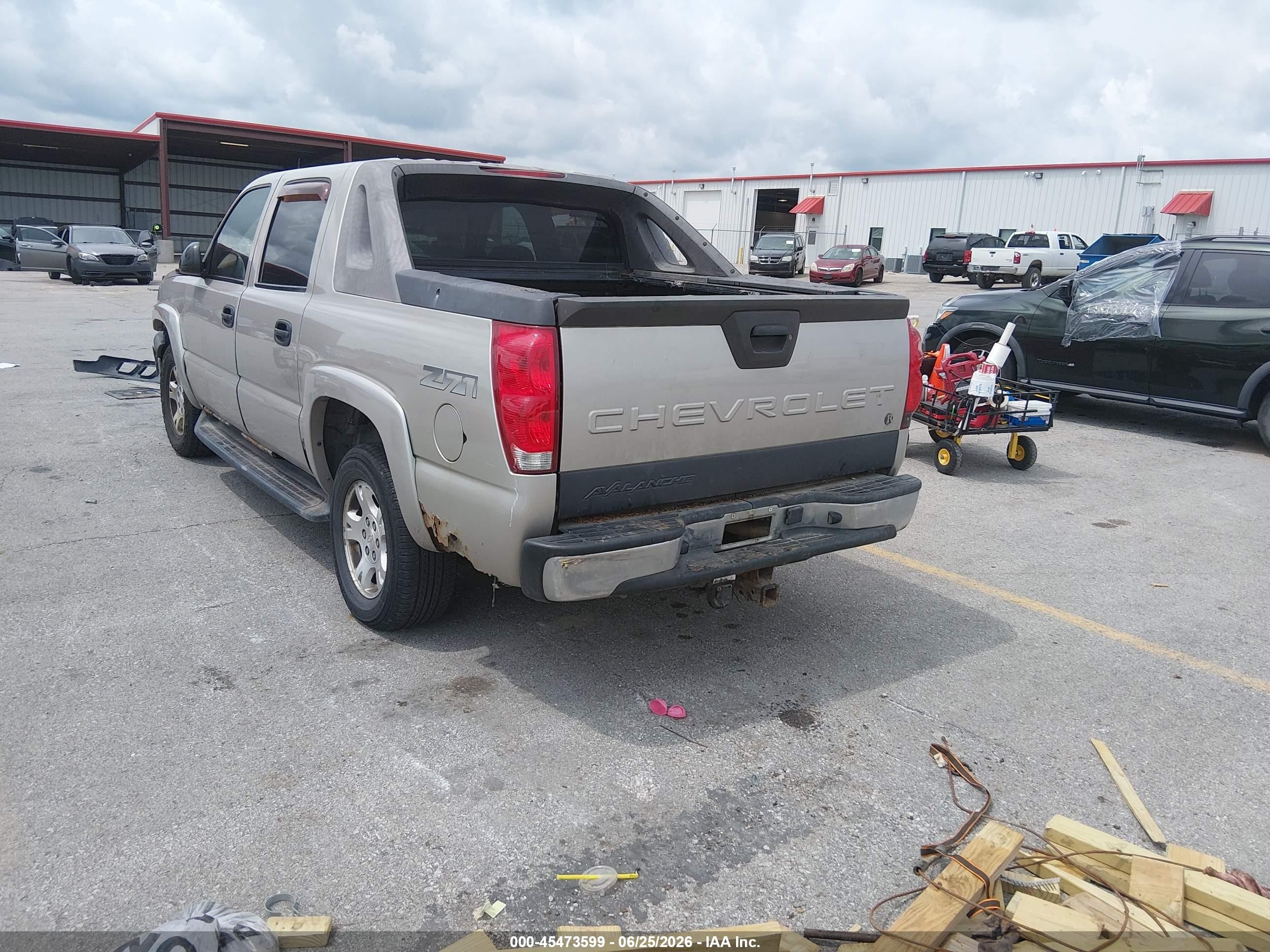 2004 Chevrolet Avalanche 1500   Бежевый vin: 3GNEK12T84G214997