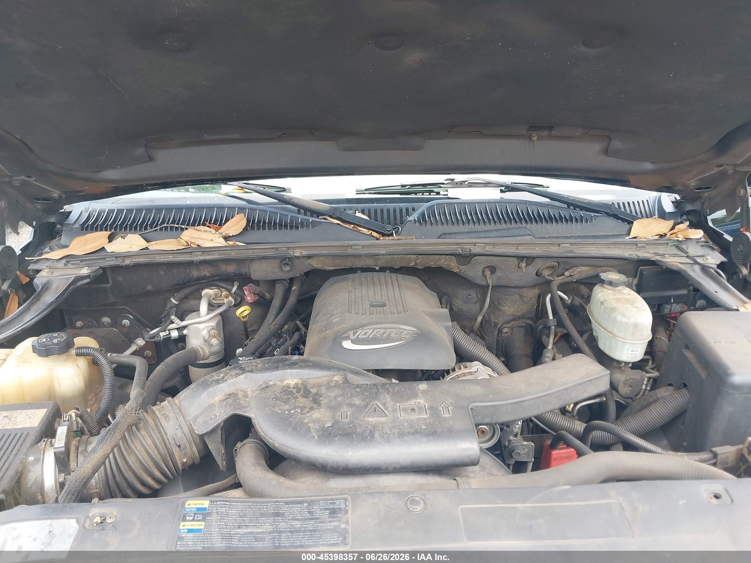 2004 Chevrolet Avalanche 1500   Black vin: 3GNEK12T84G227538