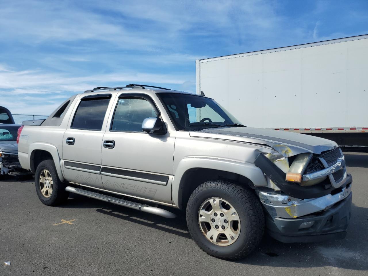 2006 Chevrolet Avalanche K1500 Silver vin: 3GNEK12T96G161231