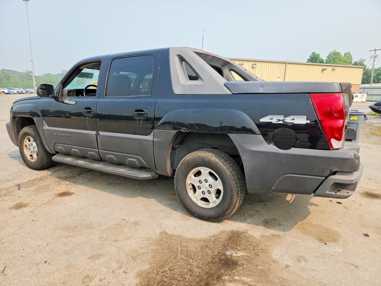 2004 Chevrolet Avalanche K1500 Black vin: 3GNEK12TX4G229159