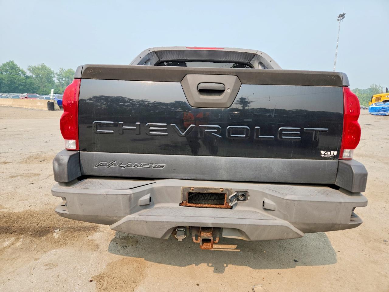 2004 Chevrolet Avalanche K1500 Black vin: 3GNEK12TX4G229159