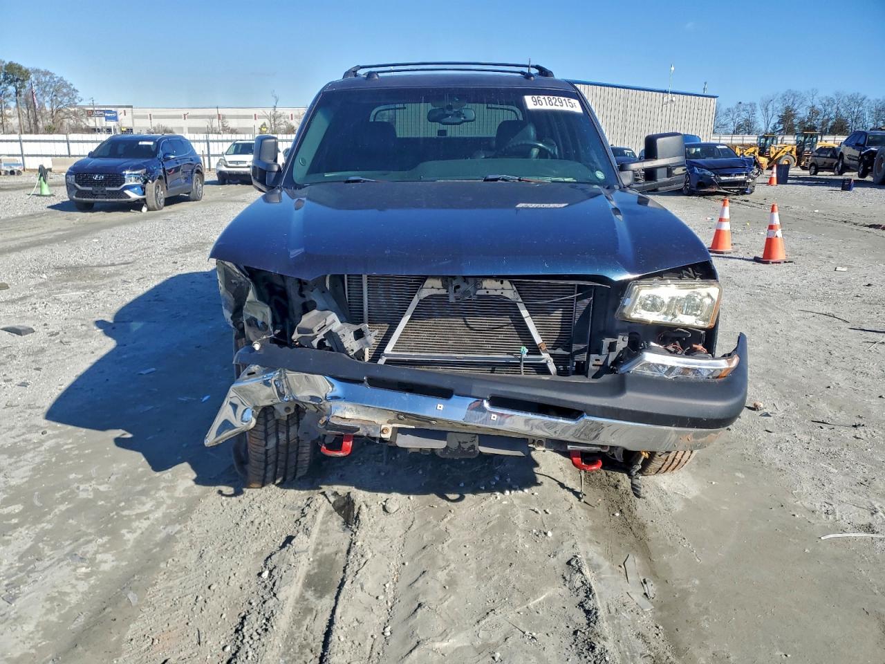 2004 Chevrolet Avalanche K1500 Blue vin: 3GNEK12TX4G255406