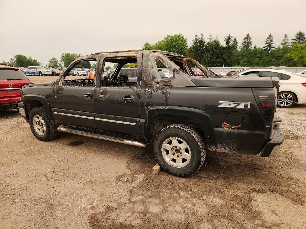 2006 Chevrolet Avalanche Gray vin: 3GNEK12TX6G159293