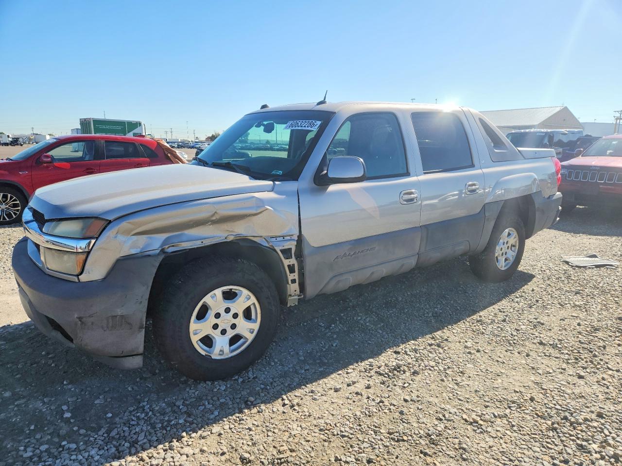 2005 Chevrolet Avalanche K1500 Silver vin: 3GNEK12Z05G225191