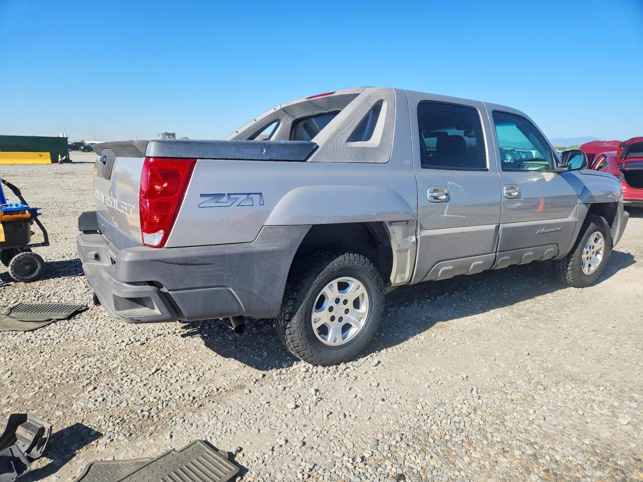 2005 Chevrolet Avalanche K1500 Silver vin: 3GNEK12Z05G225191