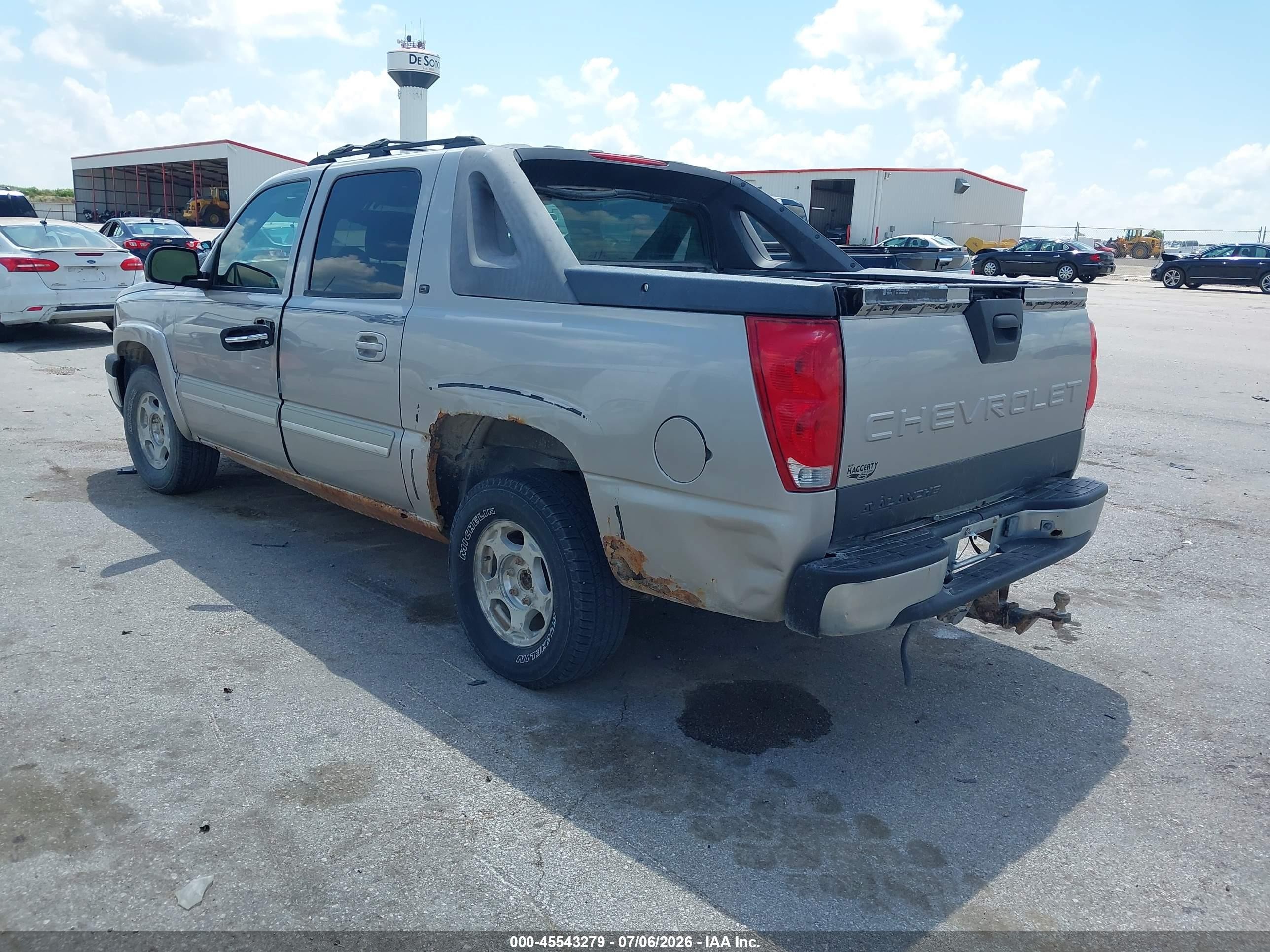 2005 Chevrolet Avalanche 1500 Lt Tan vin: 3GNEK12Z15G222848