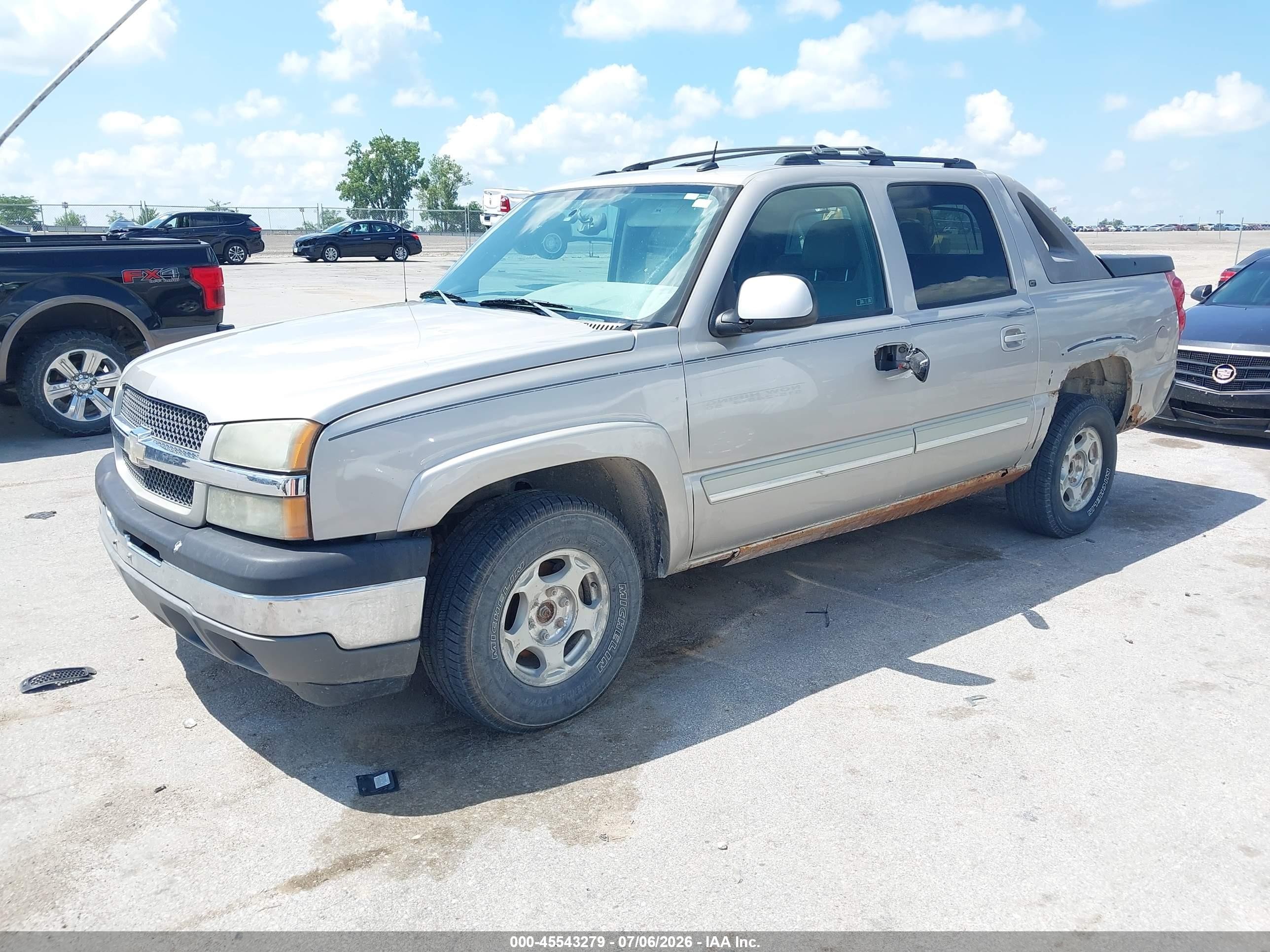 2005 Chevrolet Avalanche 1500 Lt Tan vin: 3GNEK12Z15G222848