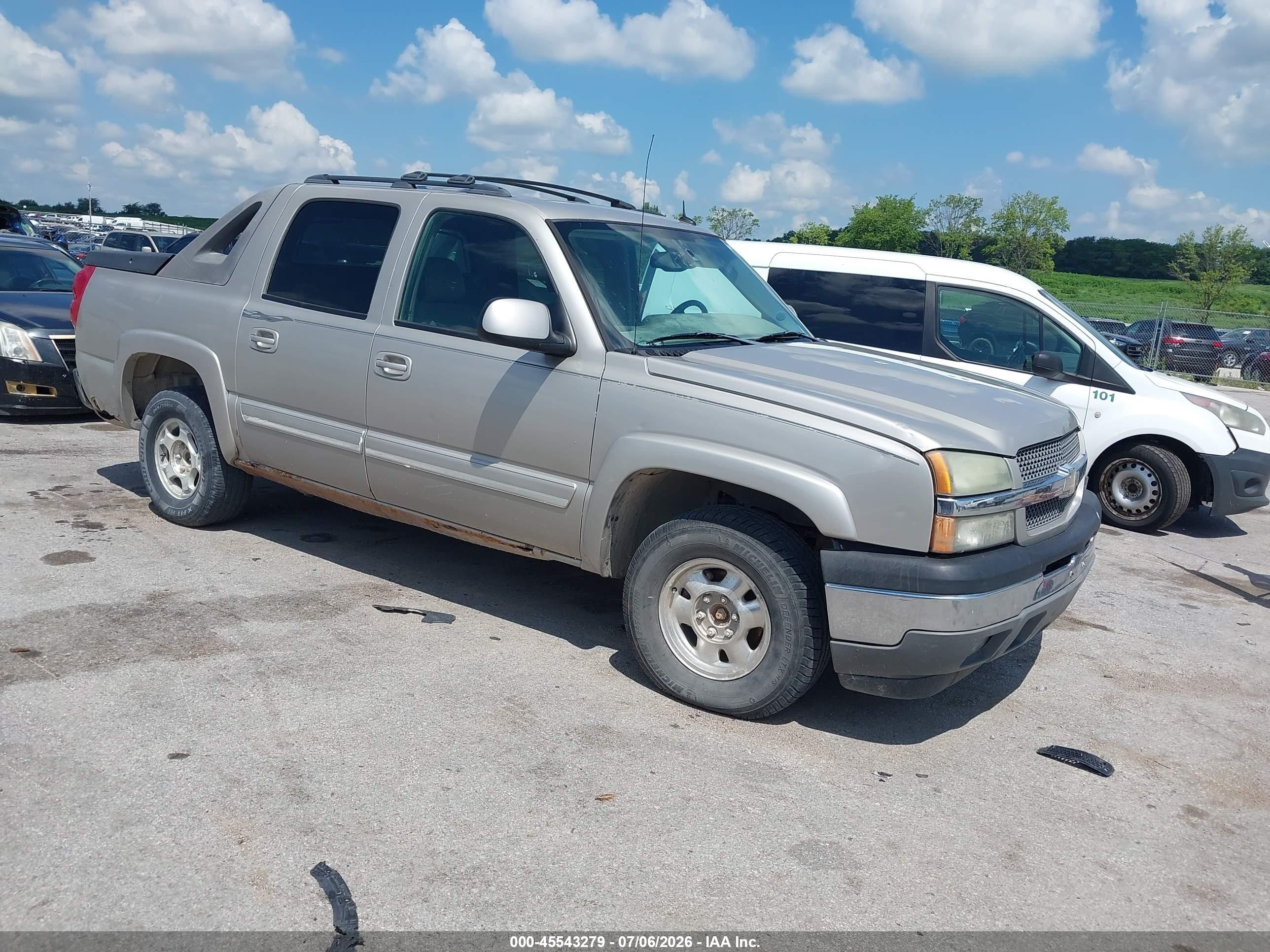 2005 Chevrolet Avalanche 1500 Lt Tan vin: 3GNEK12Z15G222848