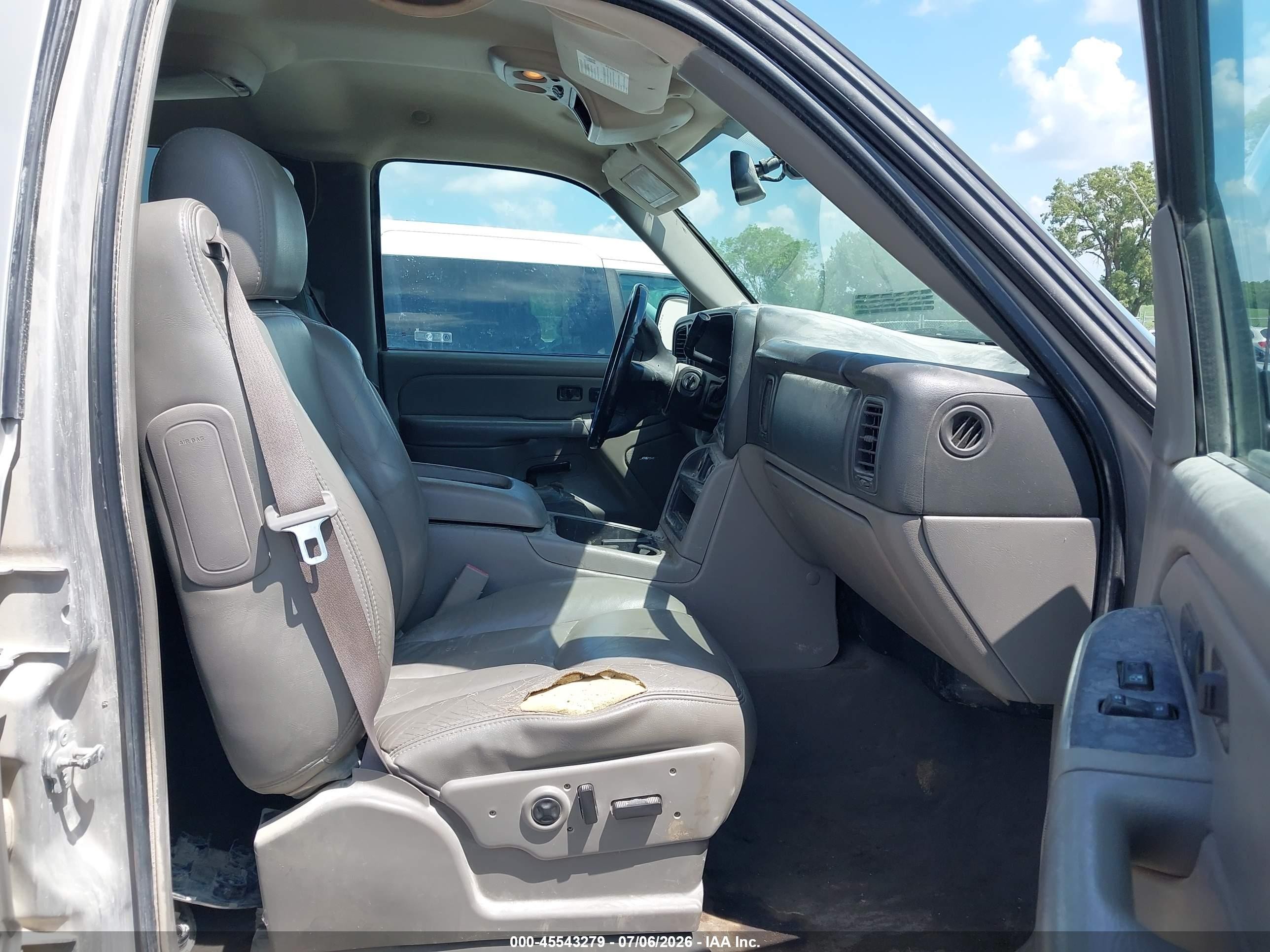 2005 Chevrolet Avalanche 1500 Lt Tan vin: 3GNEK12Z15G222848