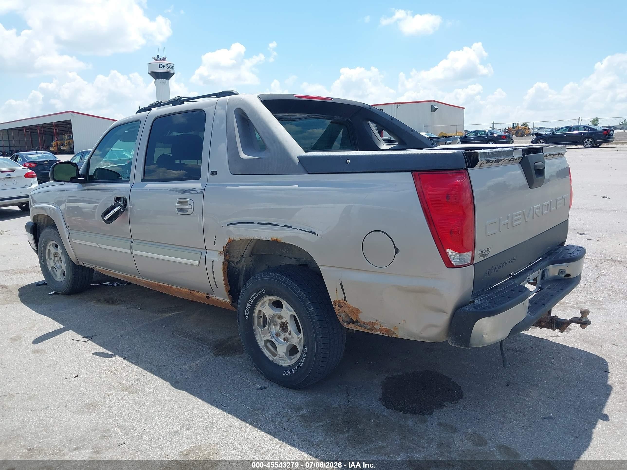 2005 Chevrolet Avalanche 1500 Lt Tan vin: 3GNEK12Z15G222848