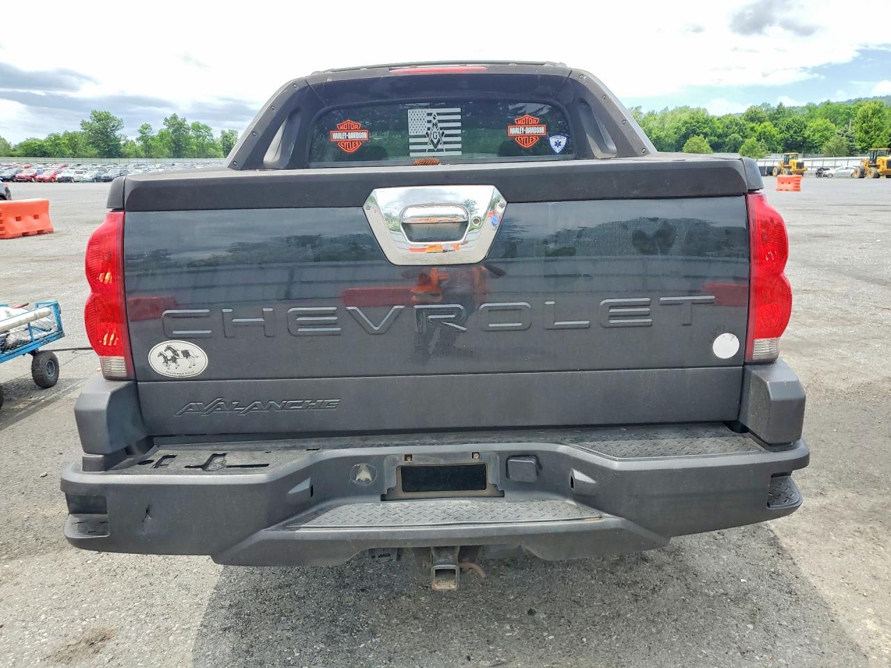 2006 Chevrolet Avalanche K1500 Black vin: 3GNEK12Z26G106110