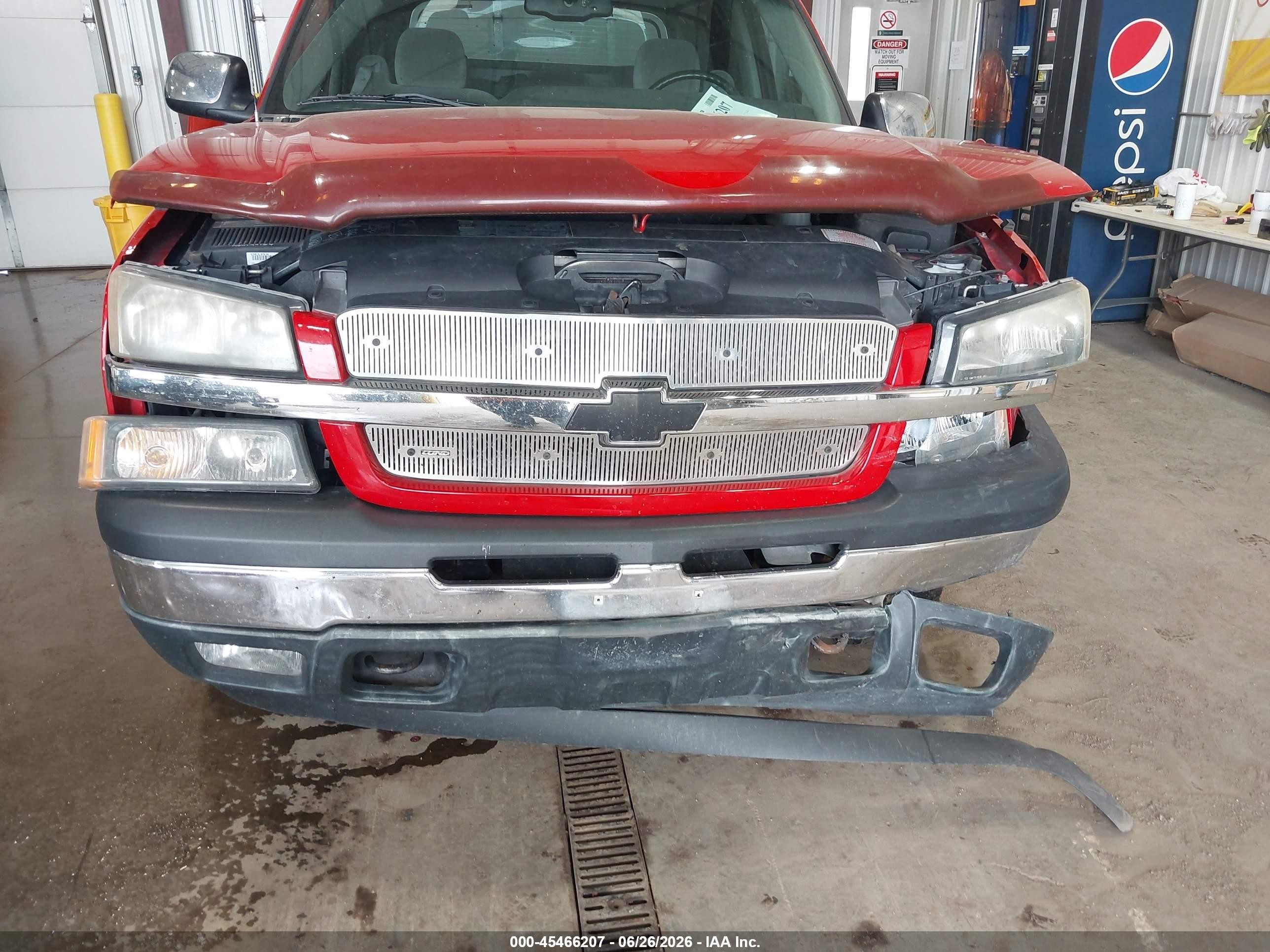 2005 Chevrolet Avalanche 1500 Ls Красный vin: 3GNEK12Z35G195345