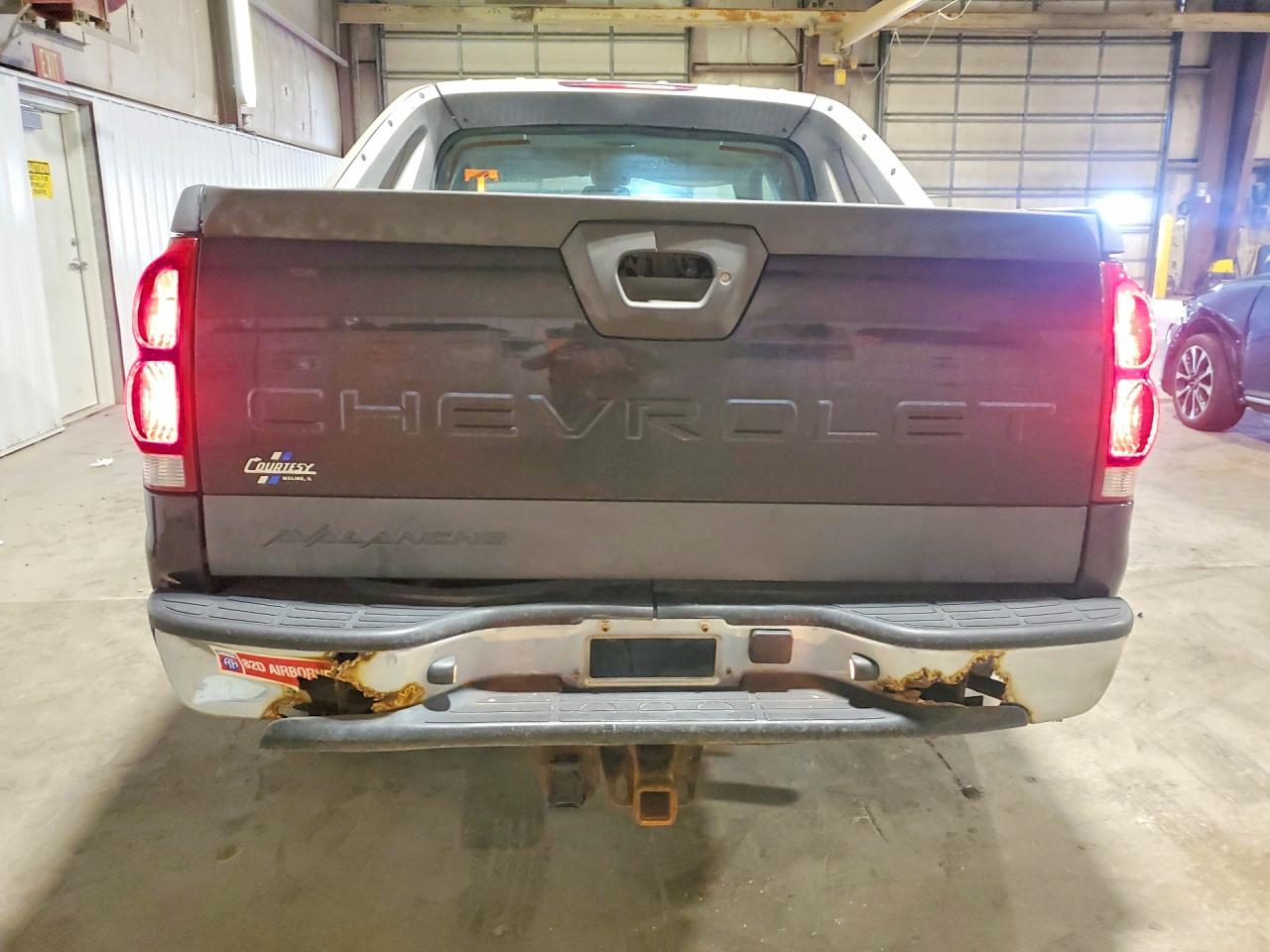 2006 Chevrolet Avalanche K1500 Black vin: 3GNEK12Z36G111588