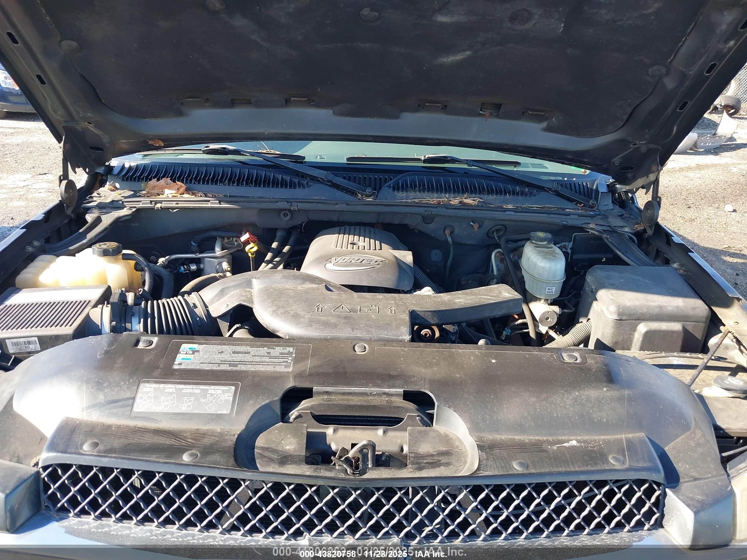 2005 Chevrolet Avalanche 1500 Z71 Черный vin: 3GNEK12Z55G159141