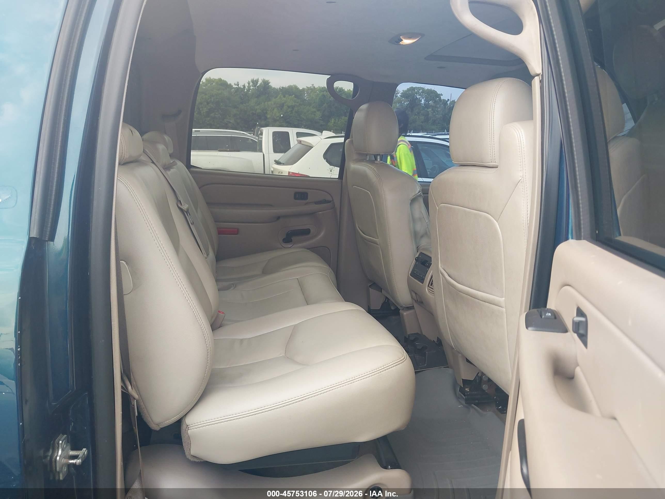 2005 Chevrolet Avalanche 1500 Z71 Blue vin: 3GNEK12Z55G199333