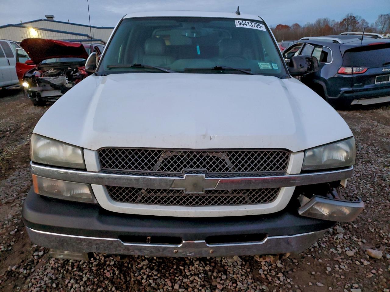 2006 Chevrolet Avalanche K1500 White vin: 3GNEK12Z56G111883