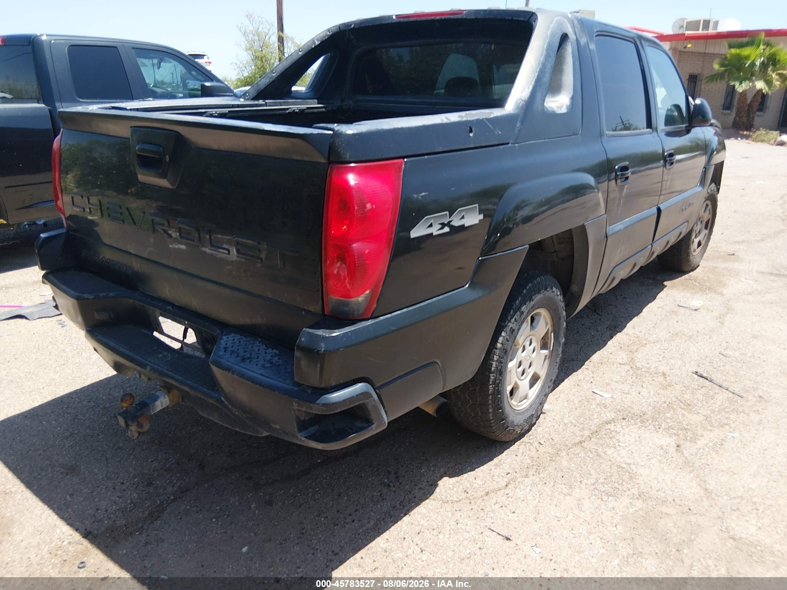 2006 Chevrolet Avalanche 1500 Lt Black vin: 3GNEK12Z66G132399