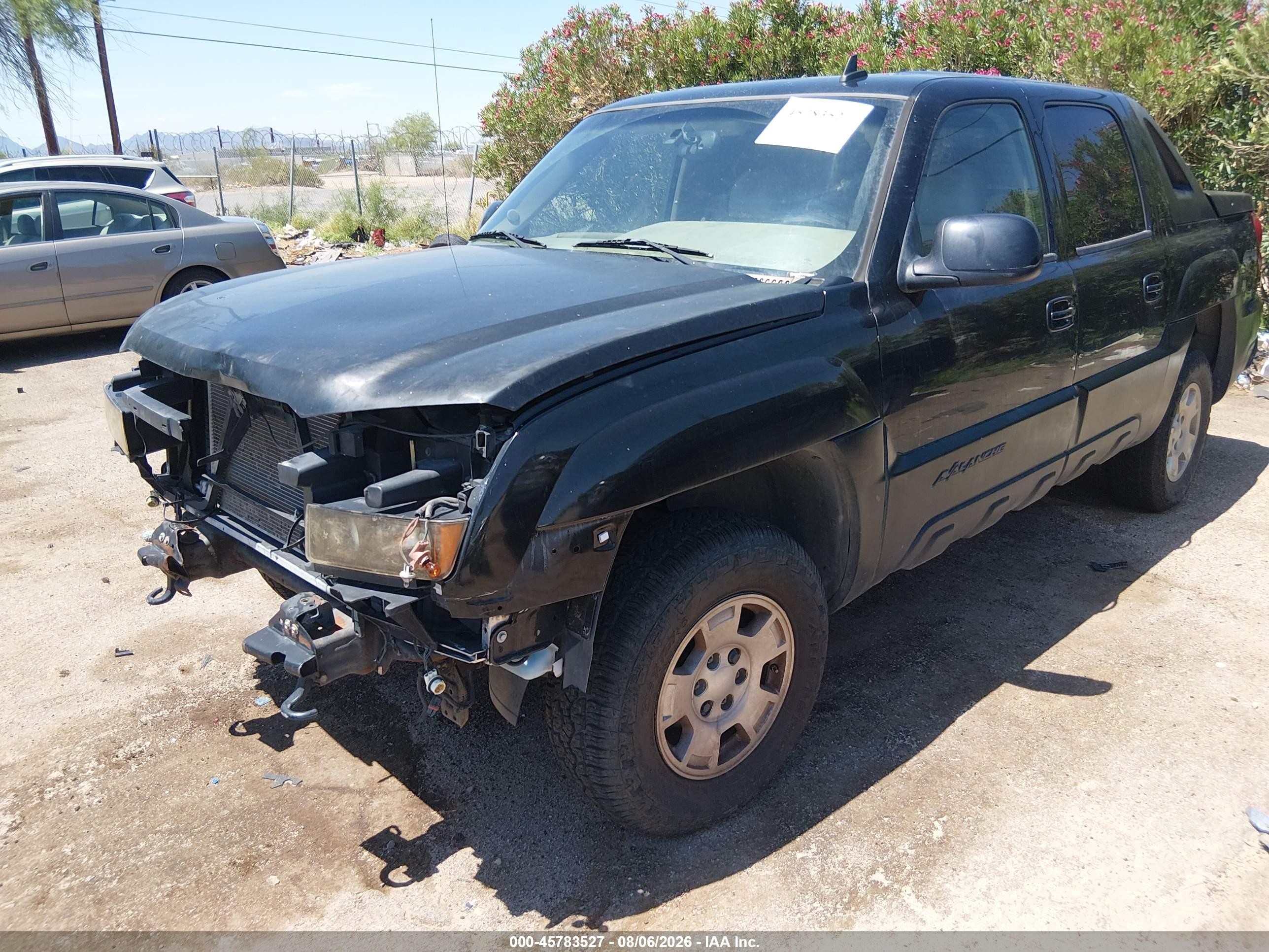 2006 Chevrolet Avalanche 1500 Lt Black vin: 3GNEK12Z66G132399