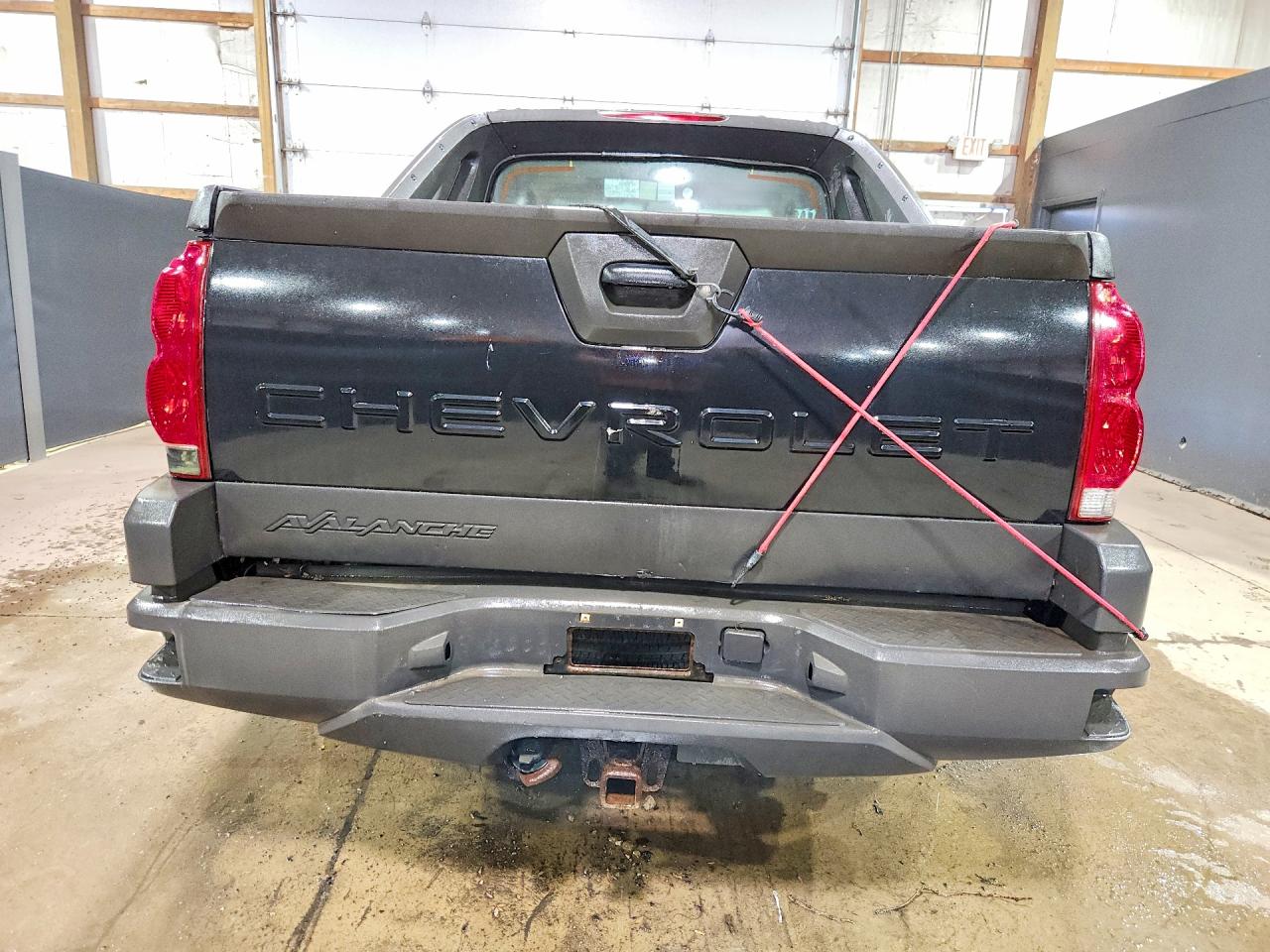 2006 Chevrolet Avalanche K1500 Black vin: 3GNEK12Z76G104787