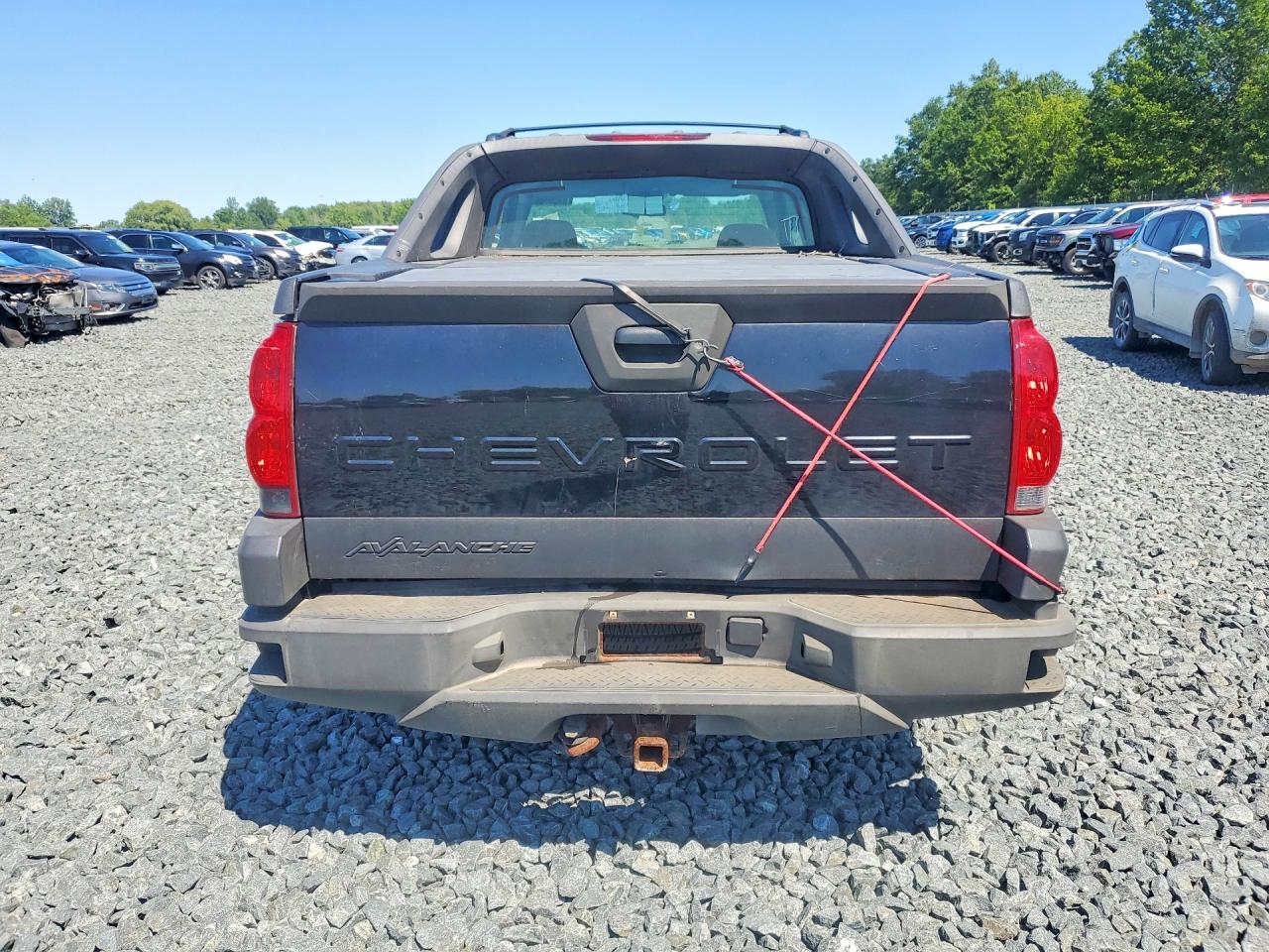 2006 Chevrolet Avalanche K1500 Black vin: 3GNEK12Z76G104787