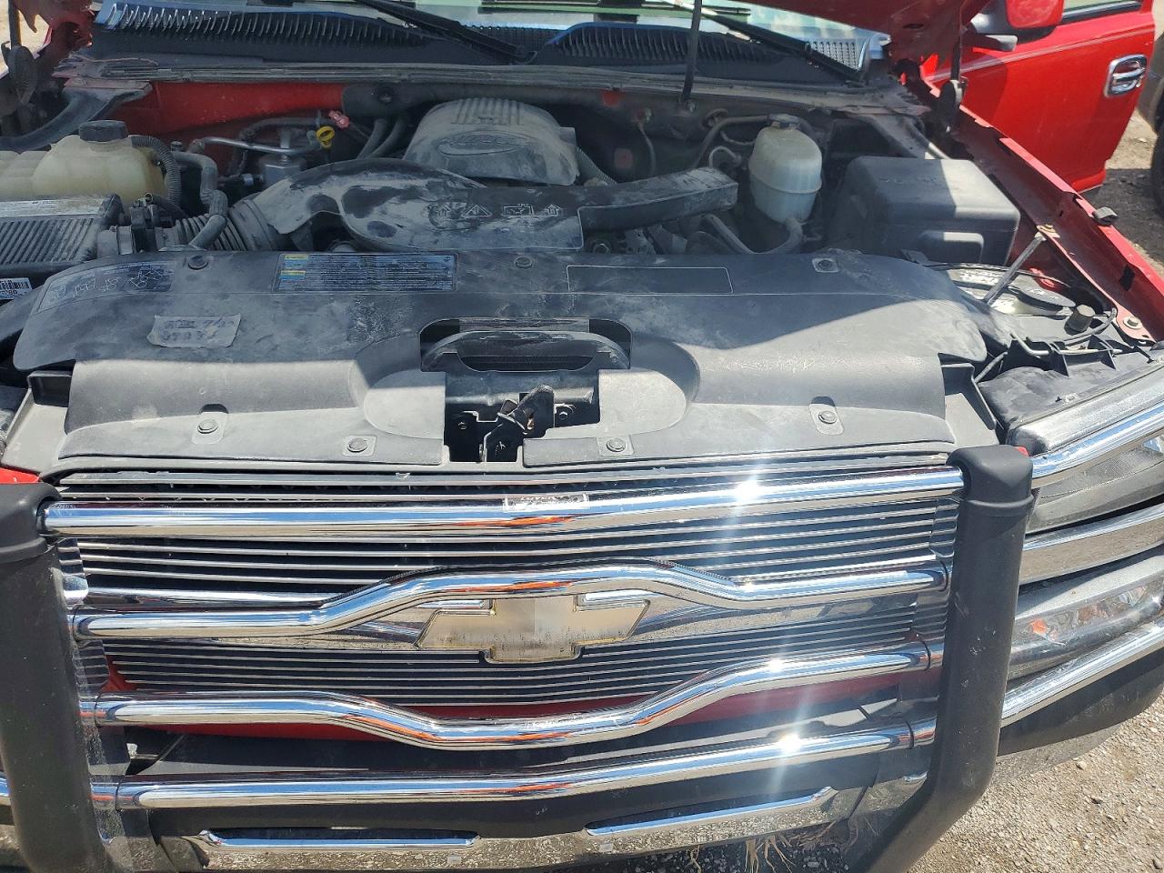 2006 Chevrolet Avalanche K1500 Red vin: 3GNEK12Z76G109455