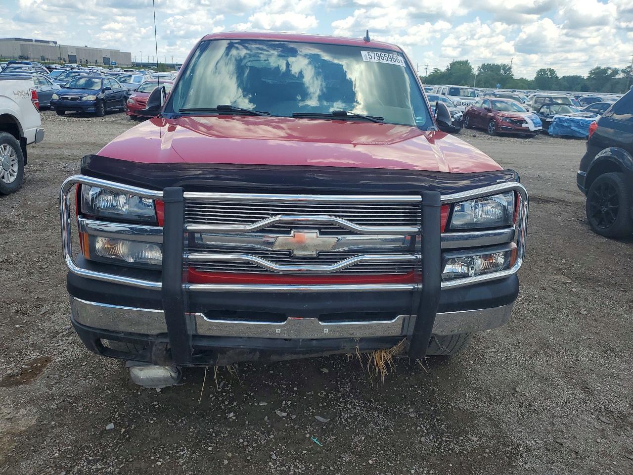 2006 Chevrolet Avalanche K1500 Red vin: 3GNEK12Z76G109455