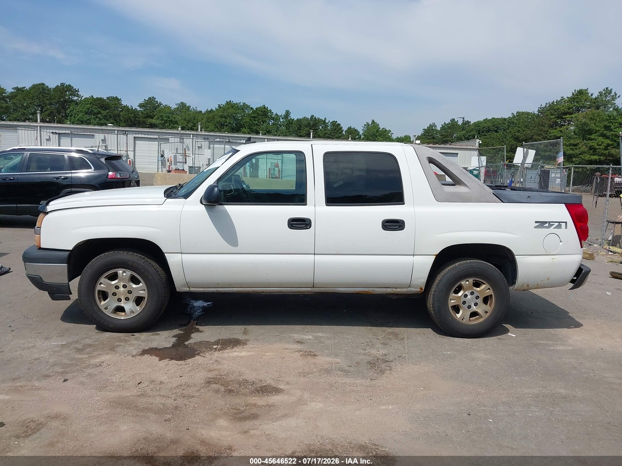 2006 Chevrolet Avalanche 1500 Lt White vin: 3GNEK12Z86G133294