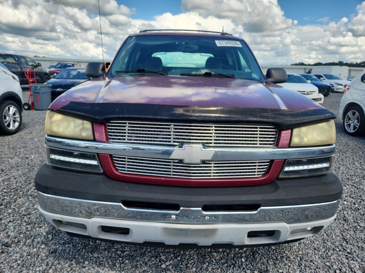 2005 Chevrolet Avalanche K1500 Maroon vin: 3GNEK12Z95G144982
